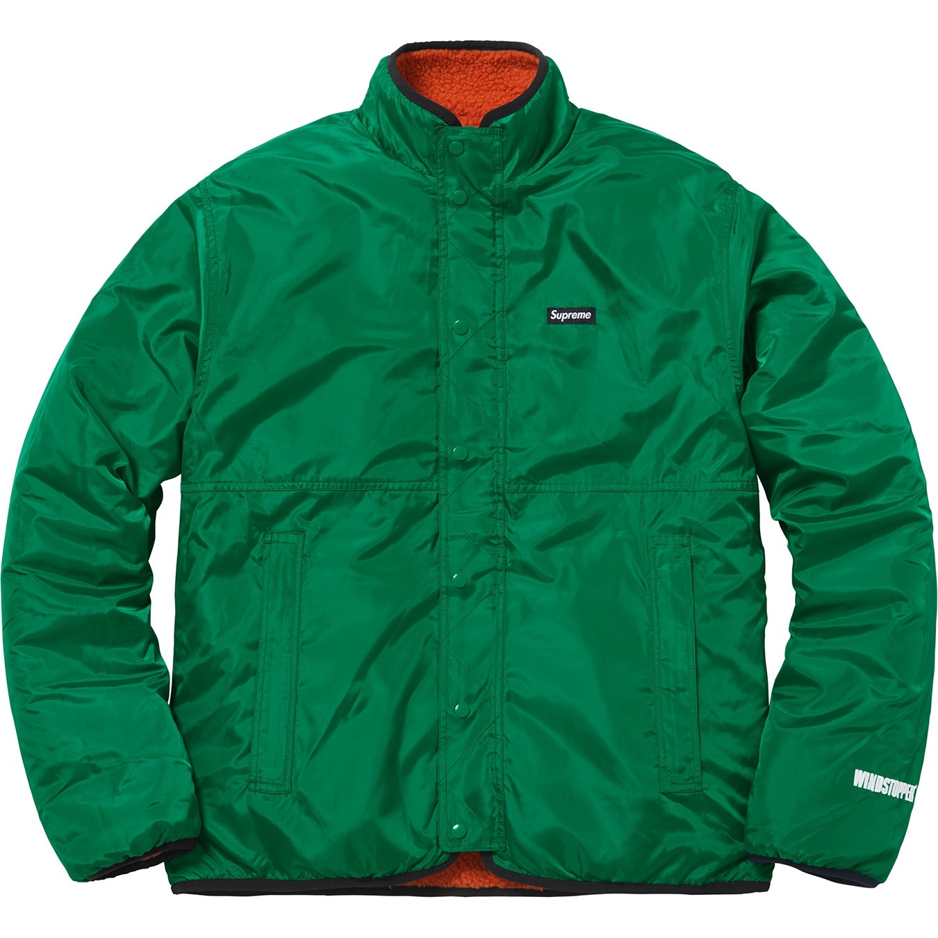 Reversible Logo Fleece Jacket view 6